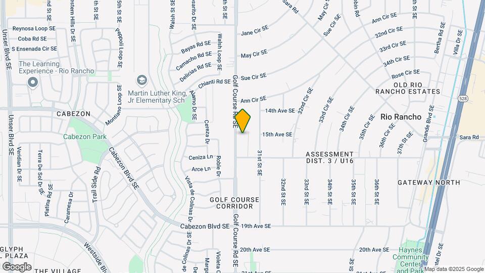 1500 Golf Course Rd SE Map and Location Details