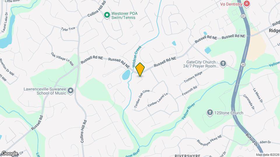 1554 Laurel Ridge Dr Mapa y Detalles de la Ubicación