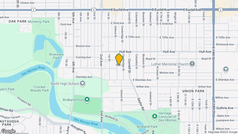 2807 Oxford St Map and Location Details