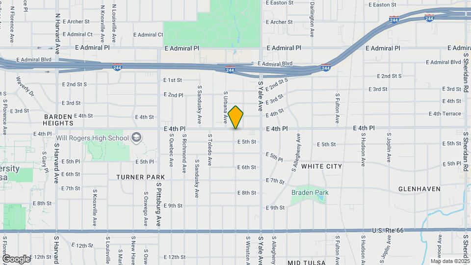 4702 E 4th Pl Map and Location Details