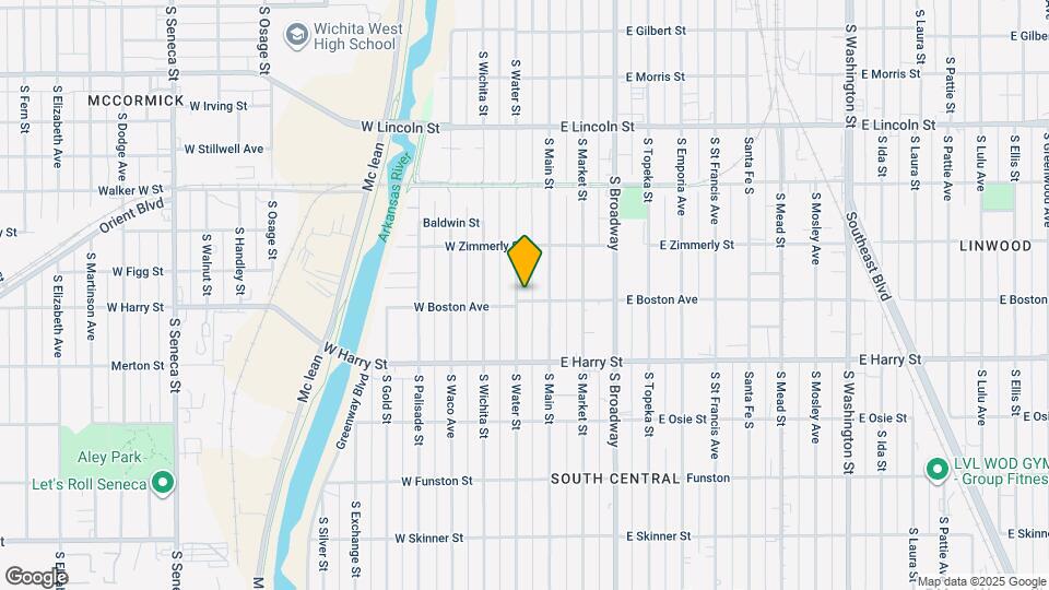 1446 S Water St Map and Location Details