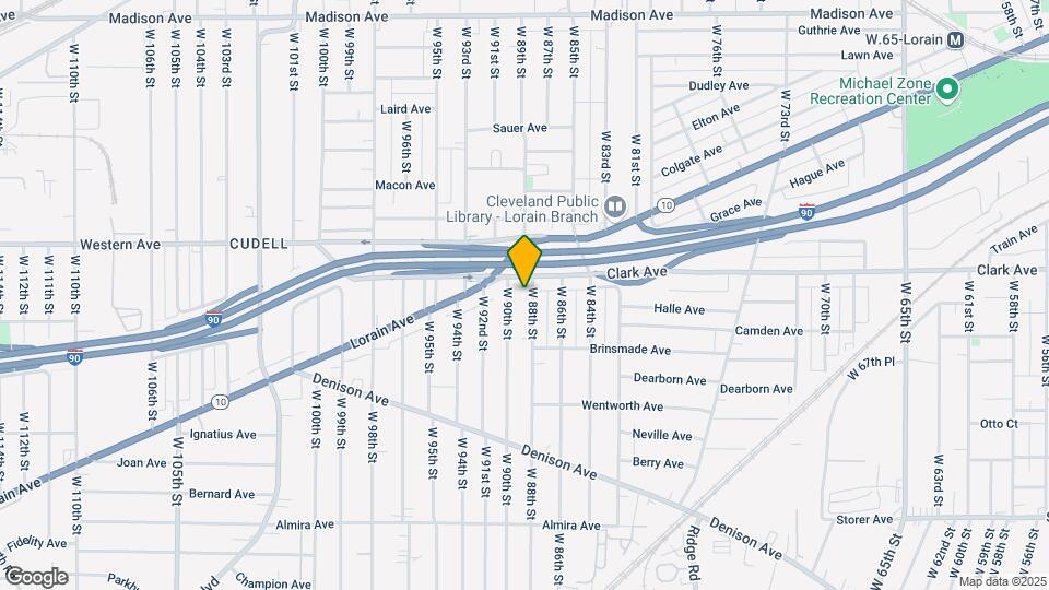 3116 W 88th St Map and Location Details