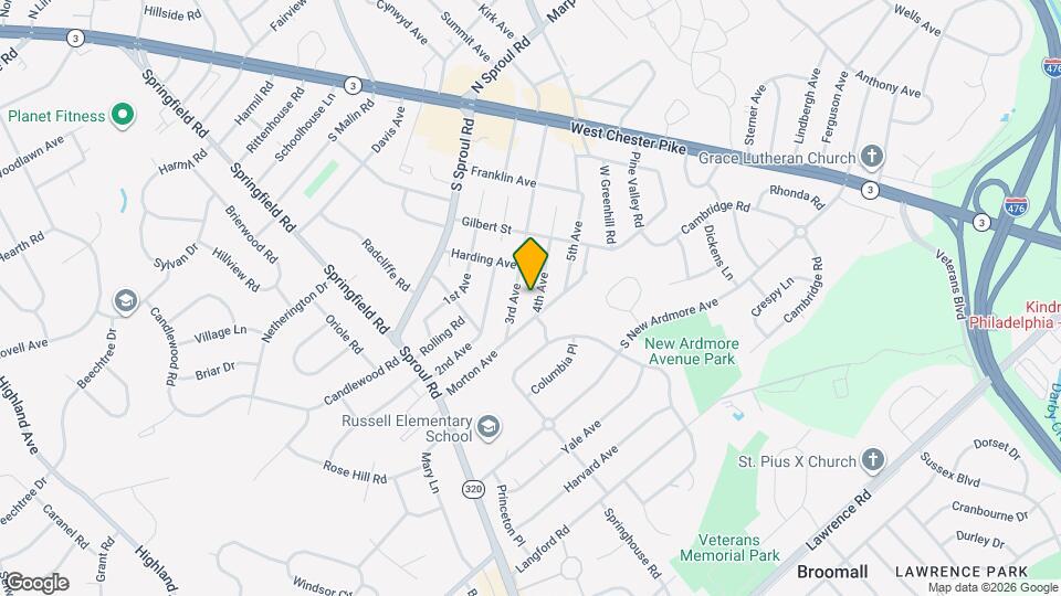 134 4th Ave Map and Location Details