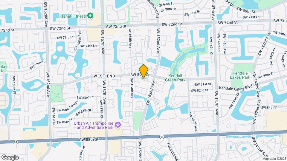 15250 SW 80th St Map and Location Details