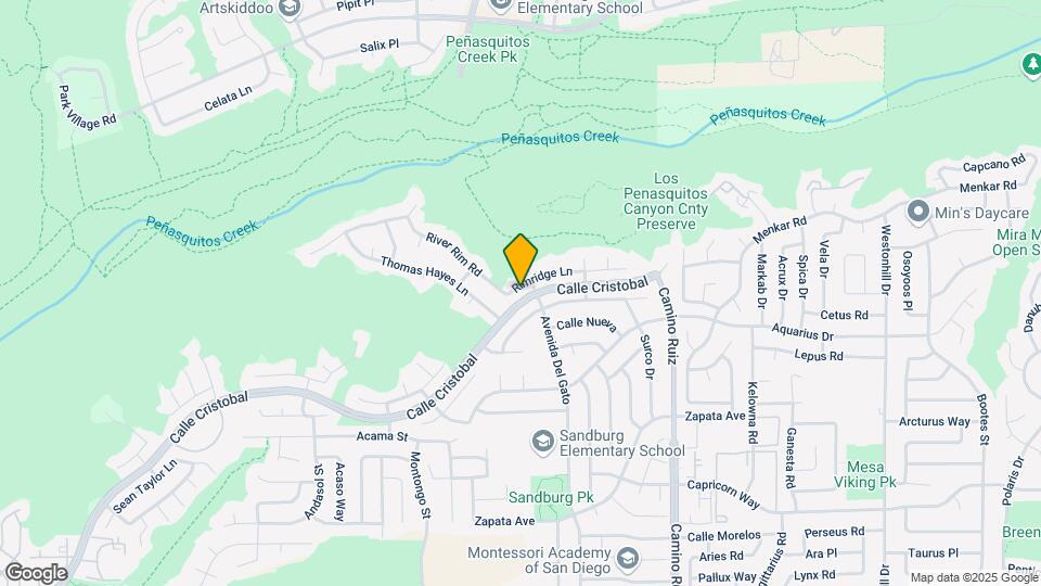 8179 Rimridge Ln Map and Location Details