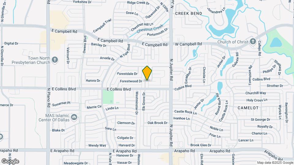 1604 Elk Grove Dr Map and Location Details