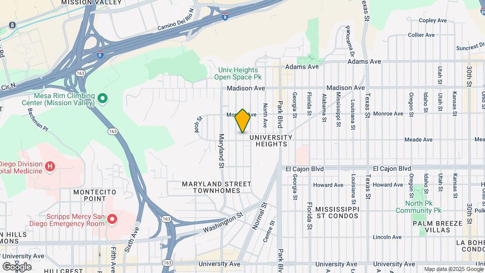 1522 Meade Ave Map and Location Details