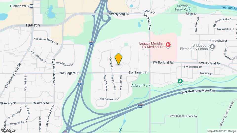 19791 SW Santee Ct Map and Location Details