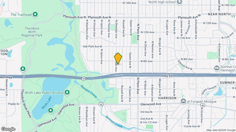 710 Sheridan Avenue North Mapa y Detalles de la Ubicación