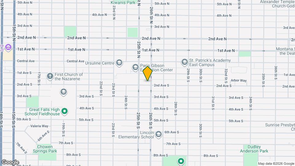 2521 2nd Ave S Map and Location Details