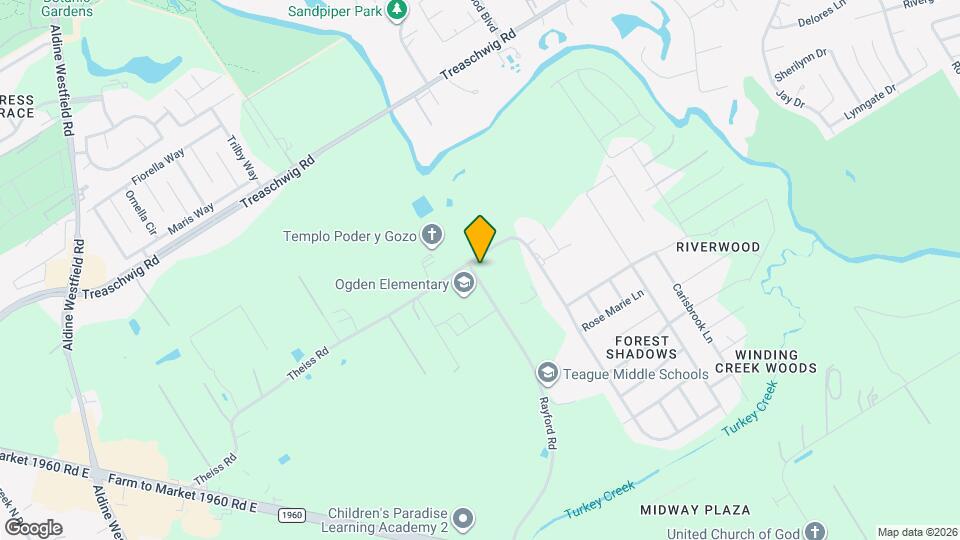 21948 Rayford Rd Map and Location Details