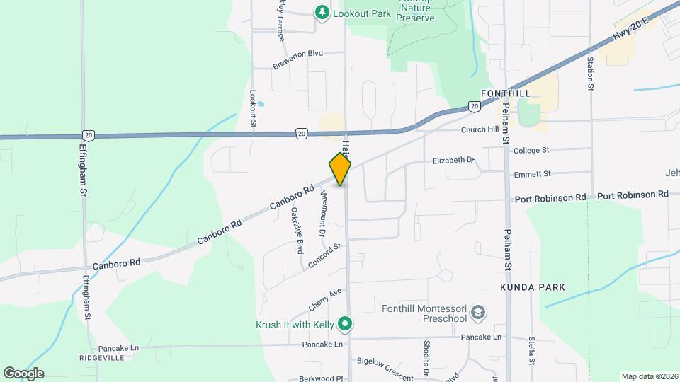 1372 Haist St Map and Location Details