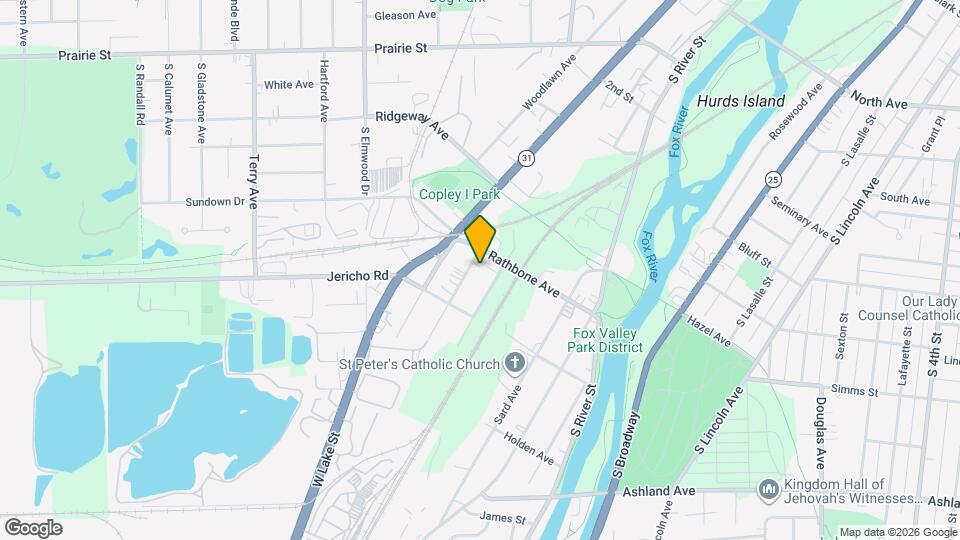 814 Bowditch St Mapa y Detalles de la Ubicación