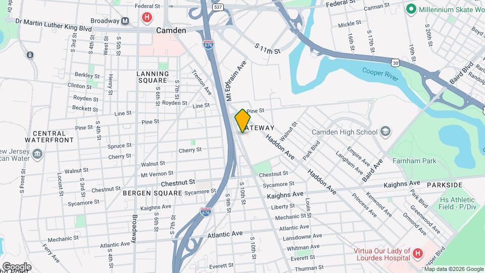 902 Mt Ephraim Ave Map and Location Details