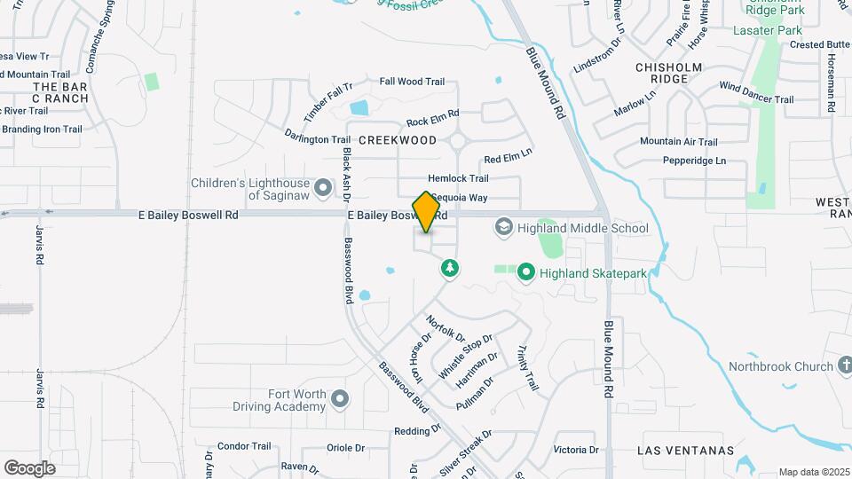 1308 Stetson Trail Map and Location Details