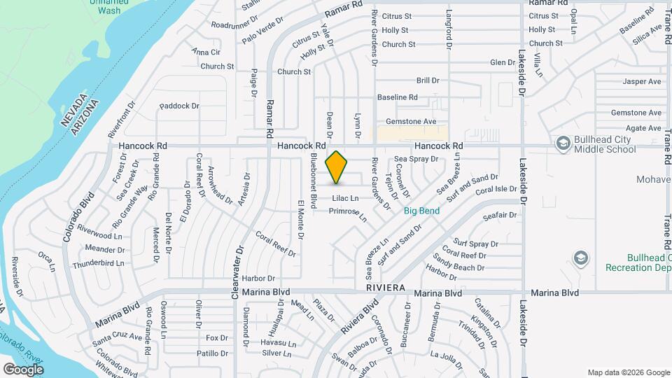 664 Honeysuckle Rd Map and Location Details