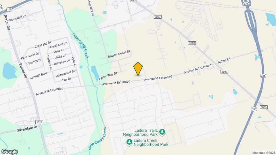 2612 Shady Cedar Ct Mapa y Detalles de la Ubicación