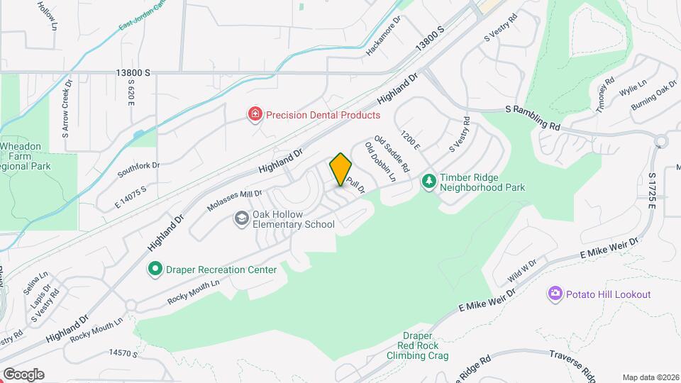 14109 S Winfield Scott Way, Unit Studio Map and Location Details