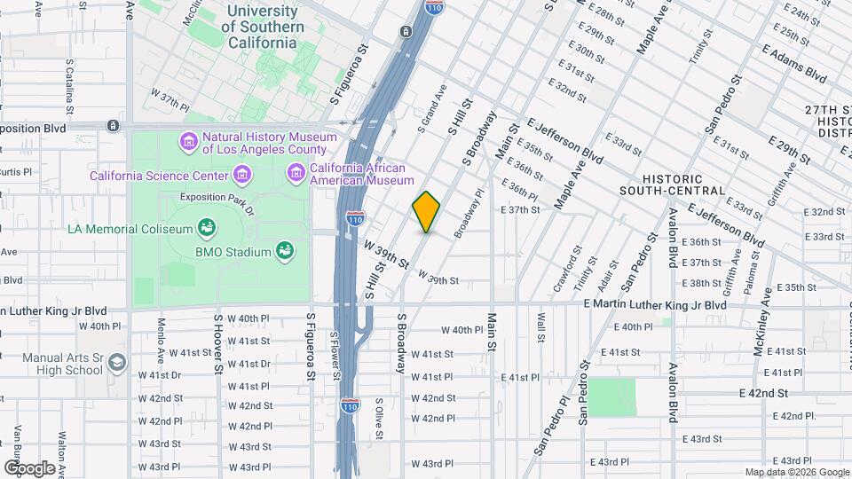 3806 S Broadway, Unit 3 Map and Location Details