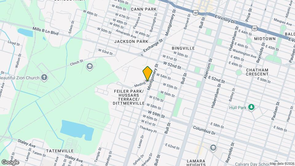 402 W 56th St Map and Location Details