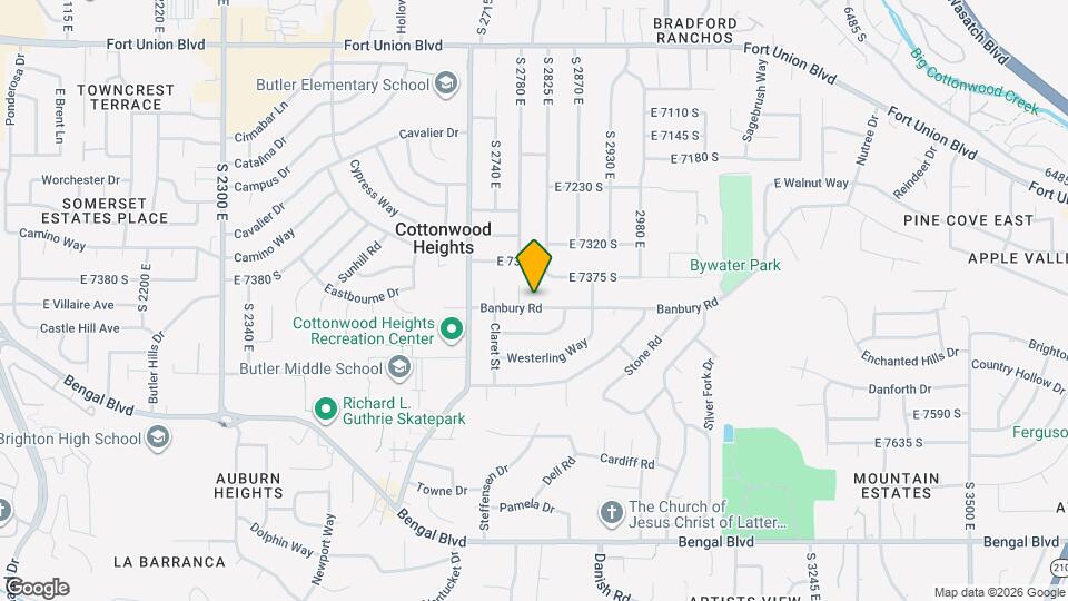 2809 Banbury Rd Map and Location Details