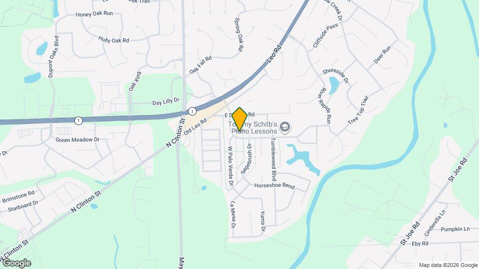 5613 Arapaho Trail Mapa y Detalles de la Ubicación