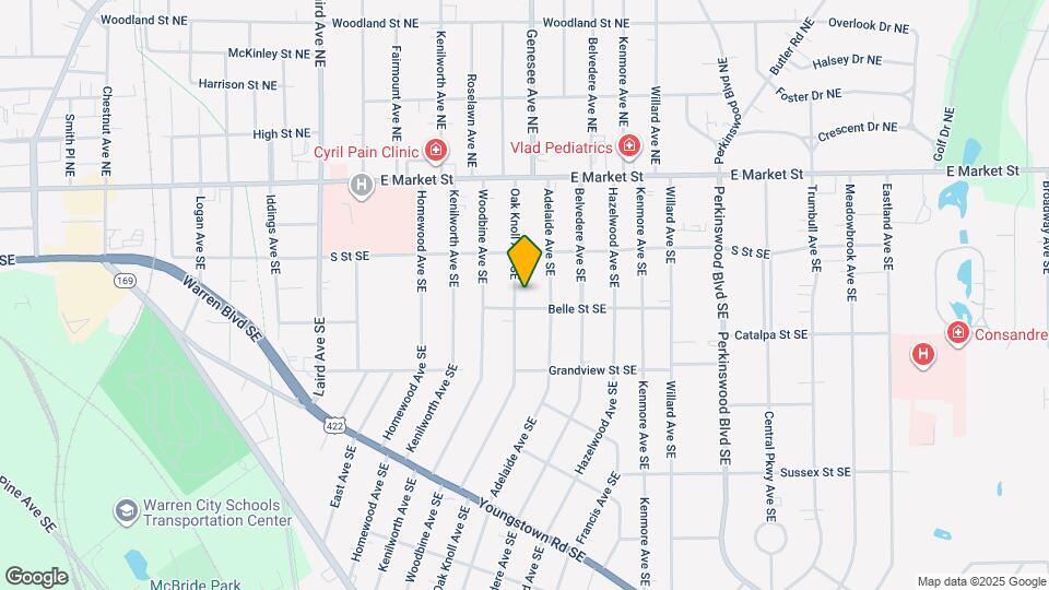 385 Oak Knoll Ave SE Map and Location Details