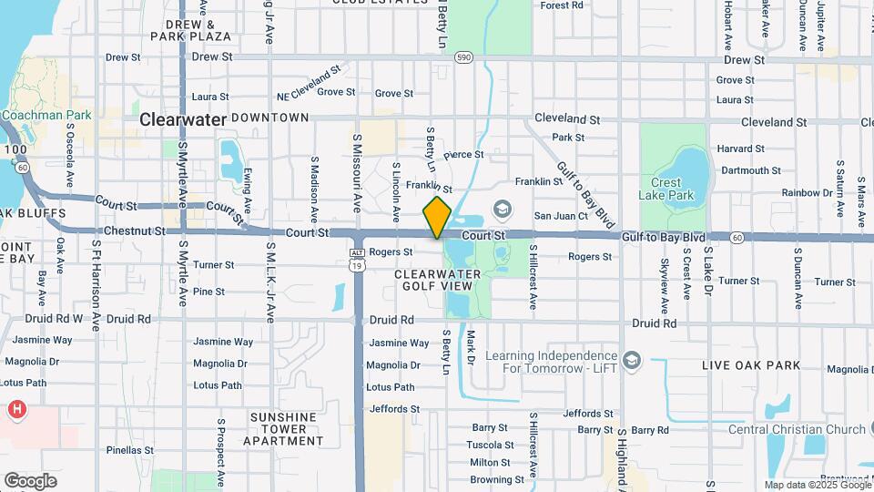 514 S Betty Ln Mapa y Detalles de la Ubicación