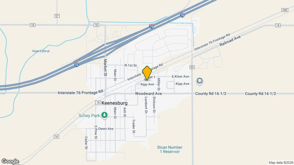 355 E Kipp Ave Map and Location Details