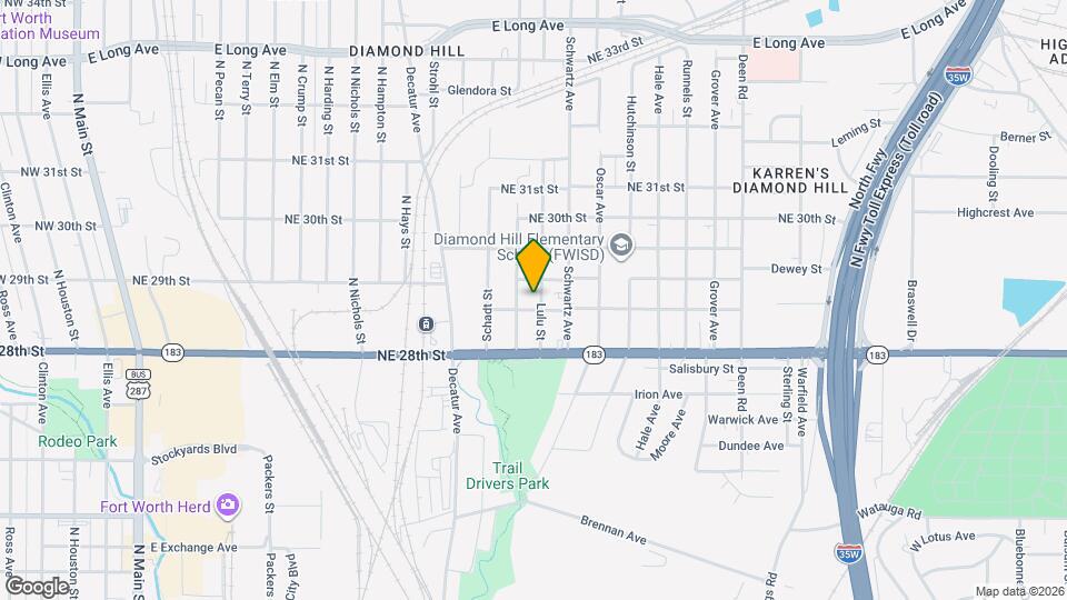 2903 Lulu St Map and Location Details