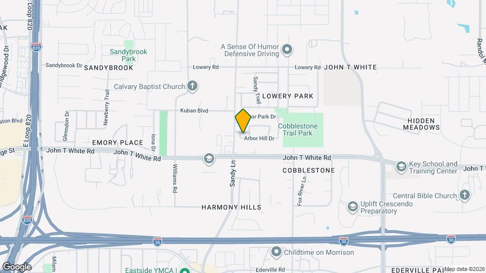 7445 Arbor Hill Dr Map and Location Details