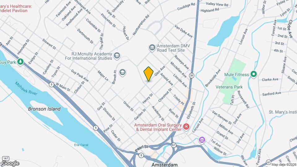 53 Glen Ave Map and Location Details