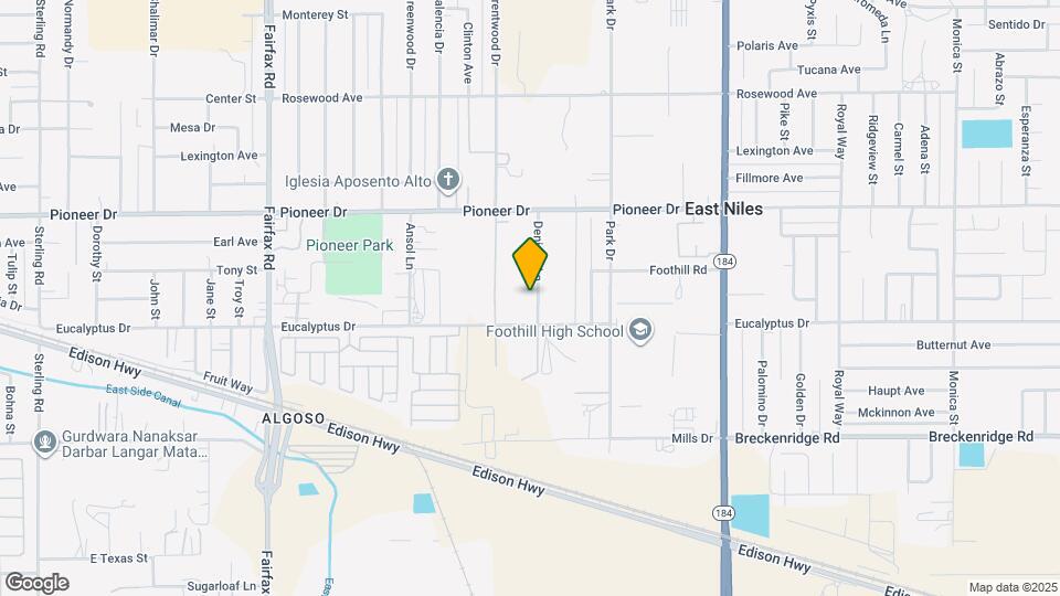 516 Denison Ln Map and Location Details