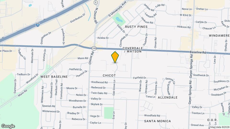 1 Acorn Pl Map and Location Details