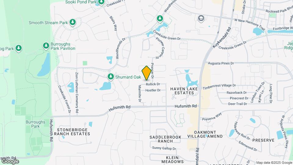 8918 Rollick Dr Map and Location Details