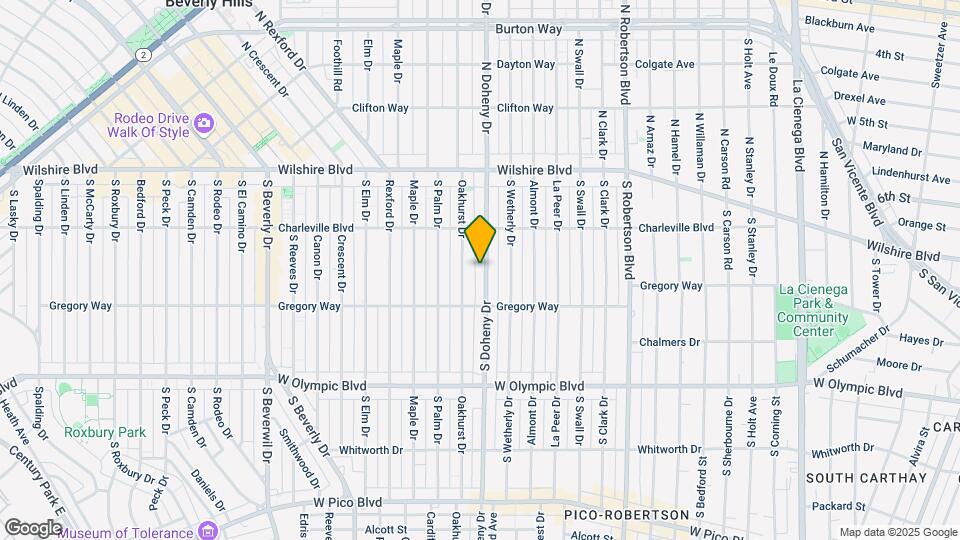 241 S Doheny Dr Map and Location Details