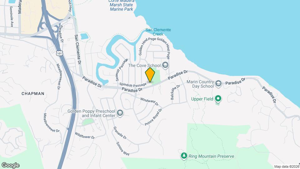 89 Spindrift Passage Map and Location Details