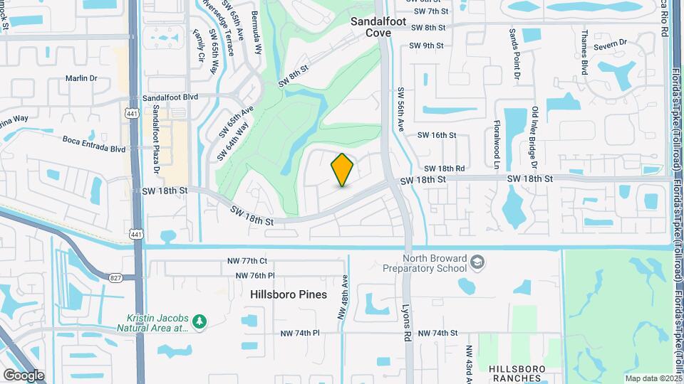 9242 SW 18th Rd Map and Location Details