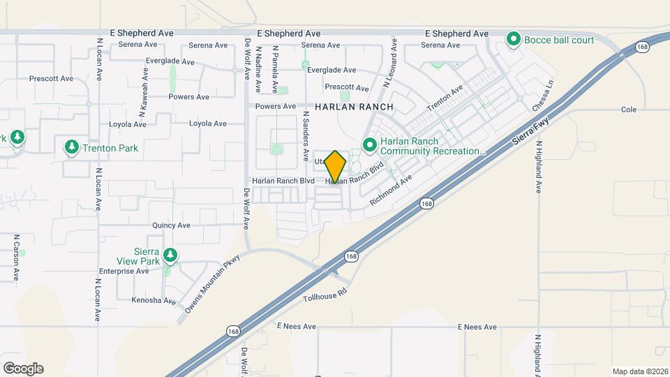 3674 Alcove Way Map and Location Details