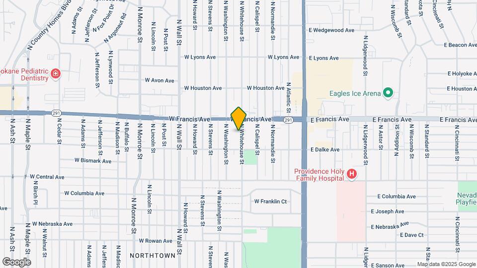 6203 N Whitehouse St Map and Location Details