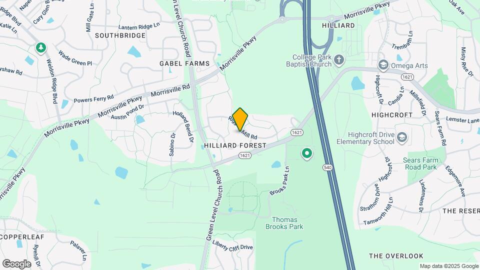 1120 Riggins Mill Rd Map and Location Details