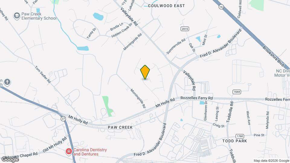 310 Winding Canyon Dr Mapa y Detalles de la Ubicación