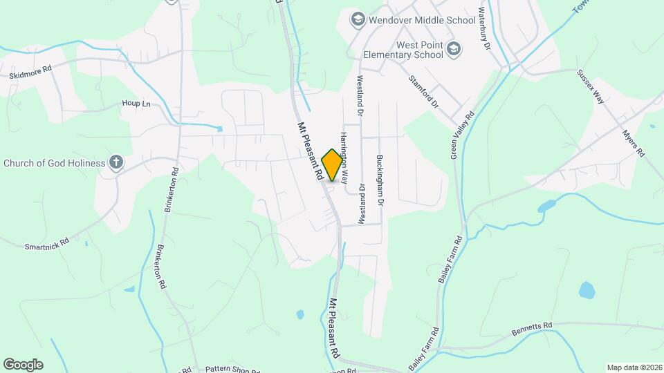 1389 Mt Pleasant Rd Map and Location Details