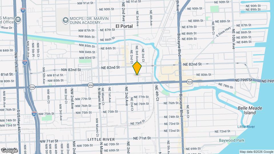 318 NE 80th St Mapa y Detalles de la Ubicación