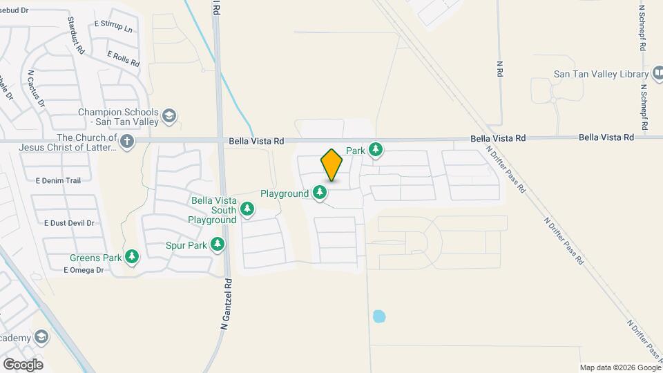 2712 E Denim Trail Map and Location Details