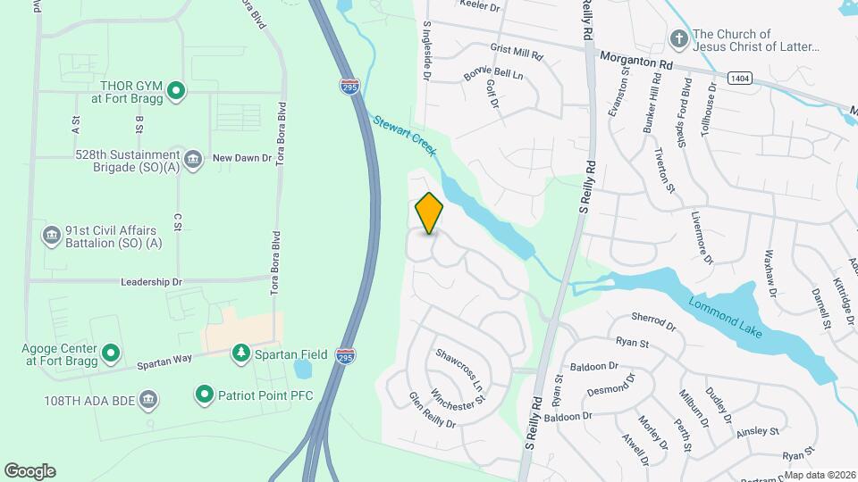 1025 Wood Creek Dr Map and Location Details
