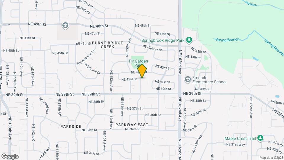 4017 NE 157th Ave Mapa y Detalles de la Ubicación
