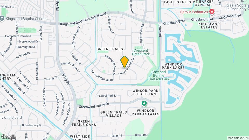 1619 Crescent Green Dr Map and Location Details