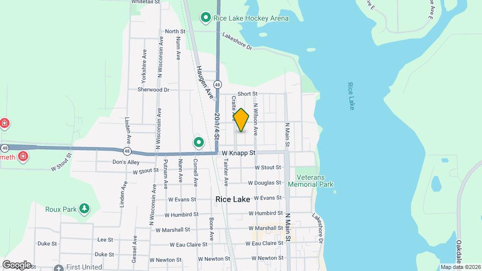 823 Craite Ave Map and Location Details