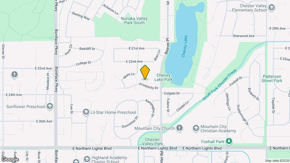 6131 Prosperity Dr Map and Location Details